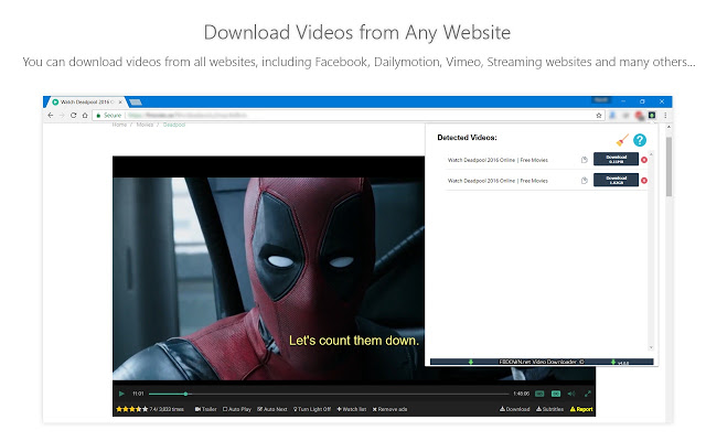 Download Videos From Websites